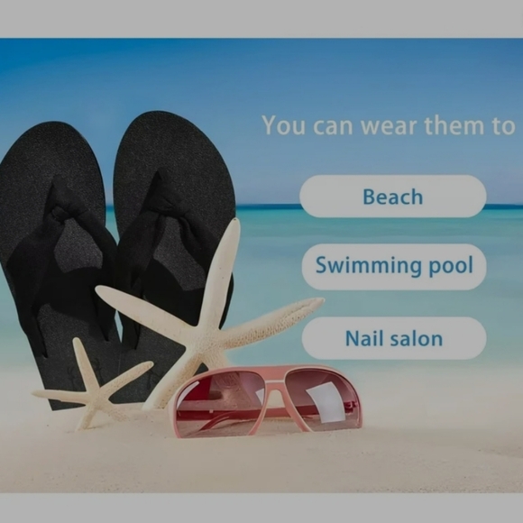 KuaiLu Women's Yoga Foam Flip Flops with Arch Support Thong Sandals Non-Slip - Picture 7 of 7